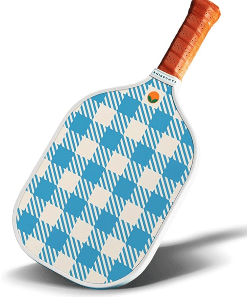 Tangerine Pickleball Paddle - Cool & Unique Designs - Lightweight with Honeycomb Core & Fiberglass Surface - Gifts for Pickleball Lovers - USAPA Approved